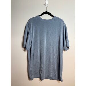 Tommy‎ Bahama Mens XL Bali Skyline T-Shirt Blue Gray Modal Slub Crew Neck Tee
